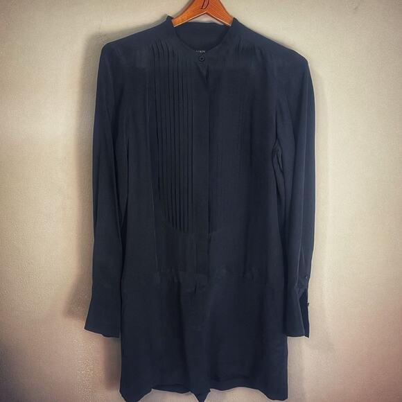 J. Crew silk tuxedo romper size 6 - Picture 2 of 12